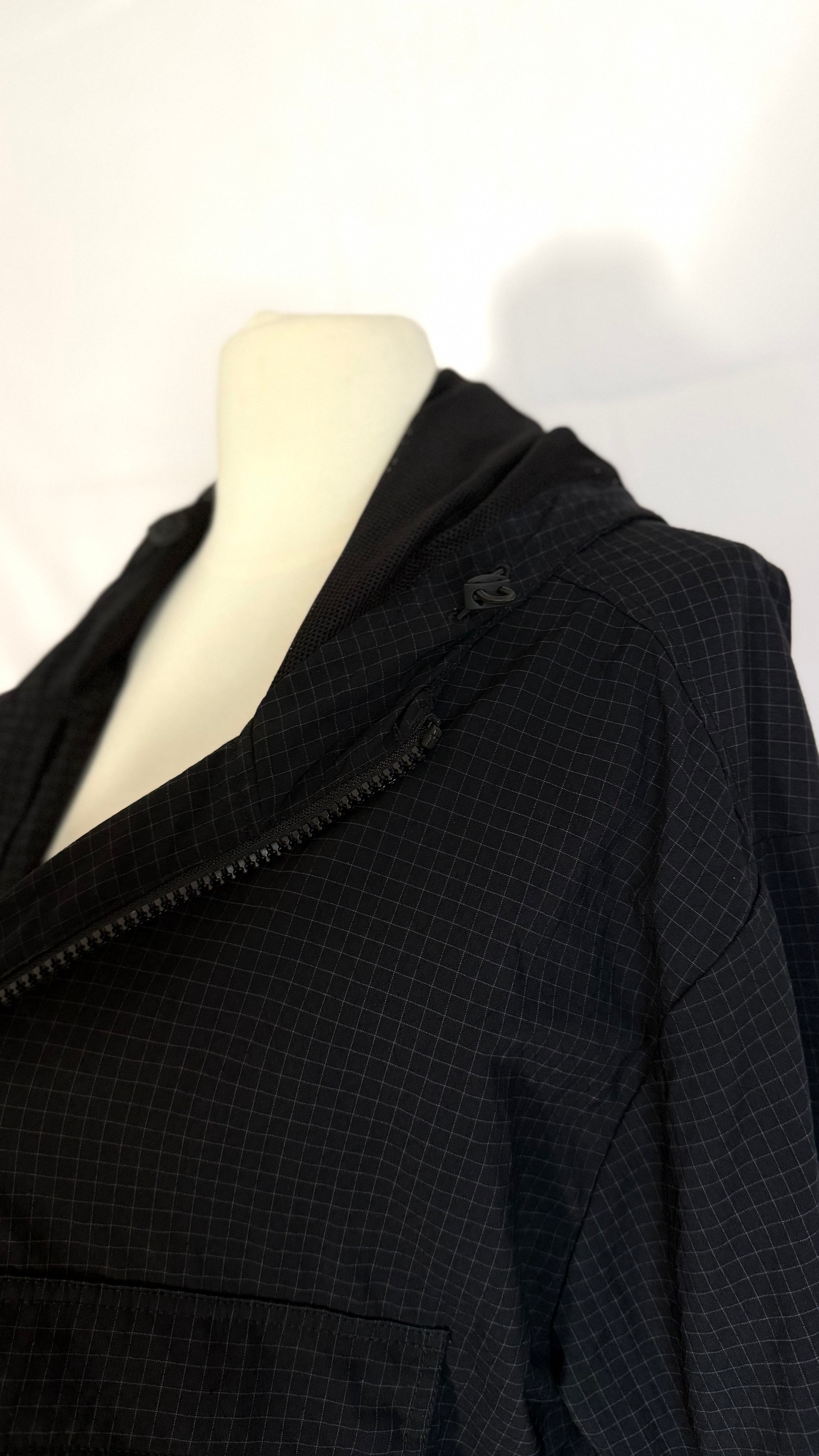 Midnight Check Windbreaker