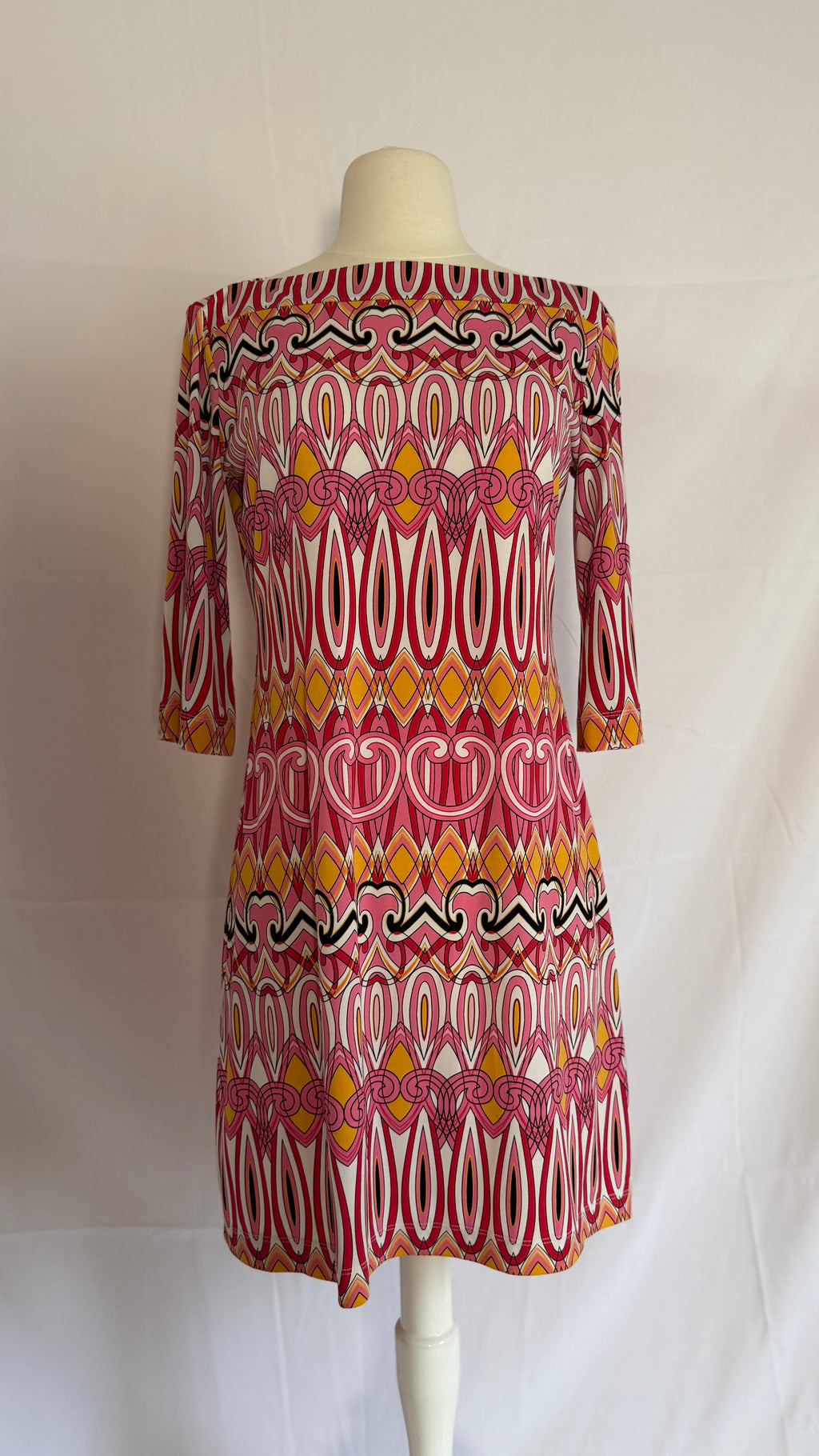 Chic Soft Print Dress
