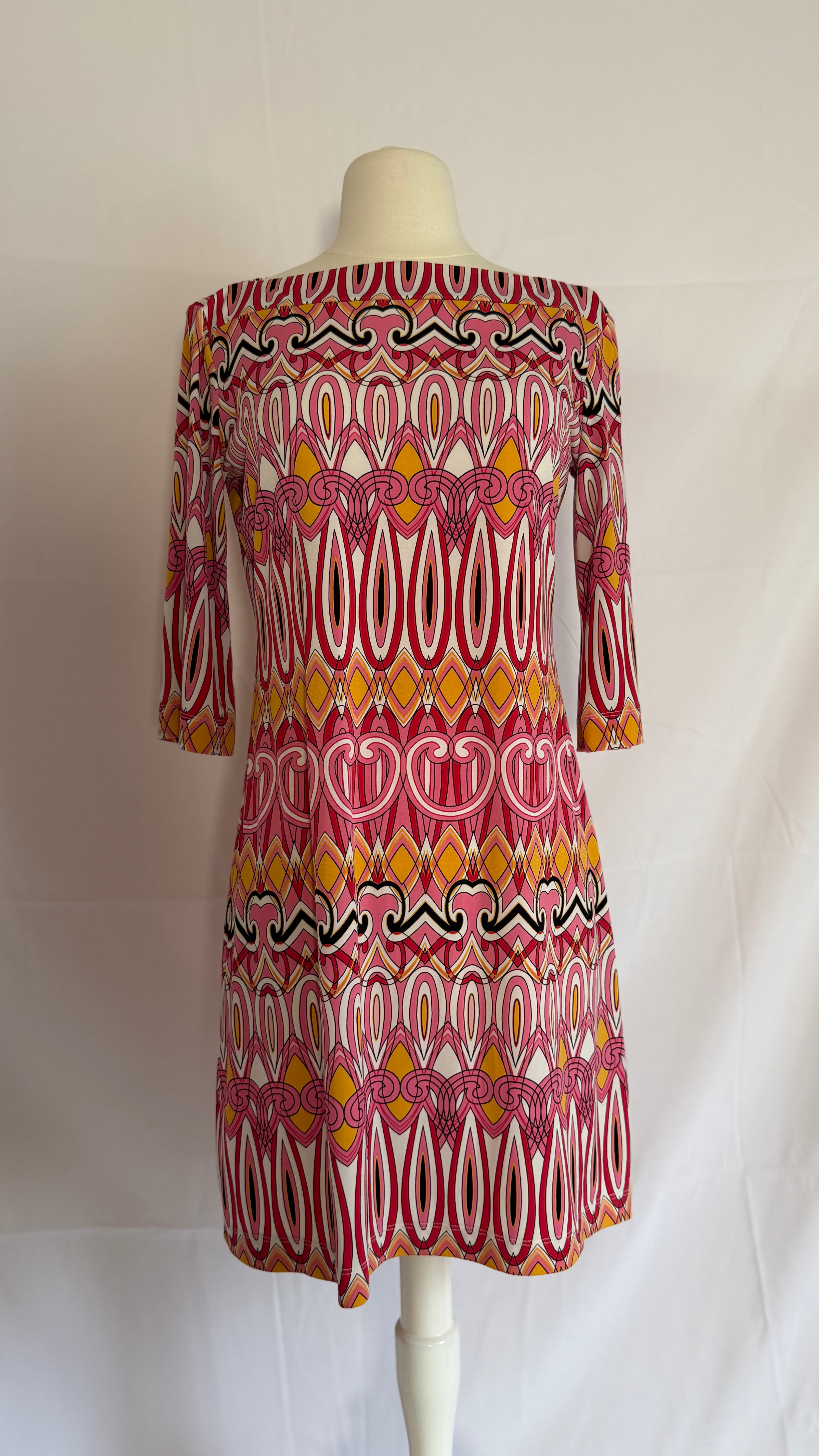Chic Soft Print Dress