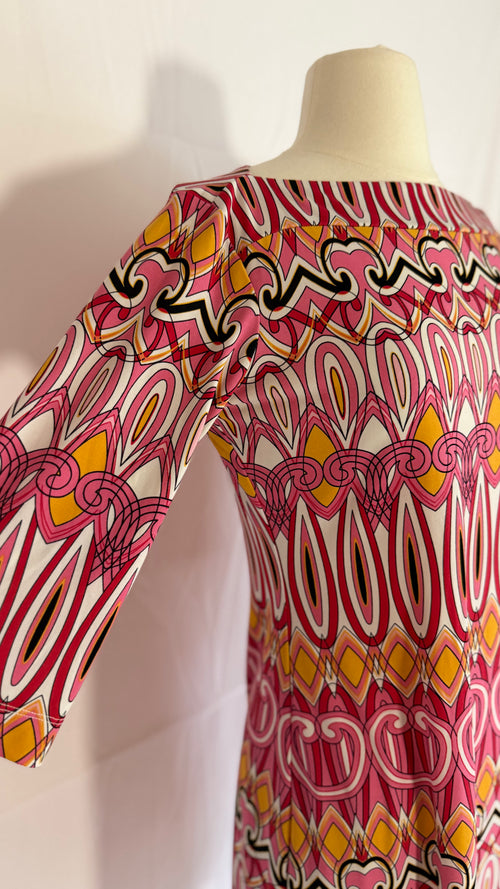 Chic Soft Print Dress