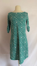 Coastal Teal Flow Dress