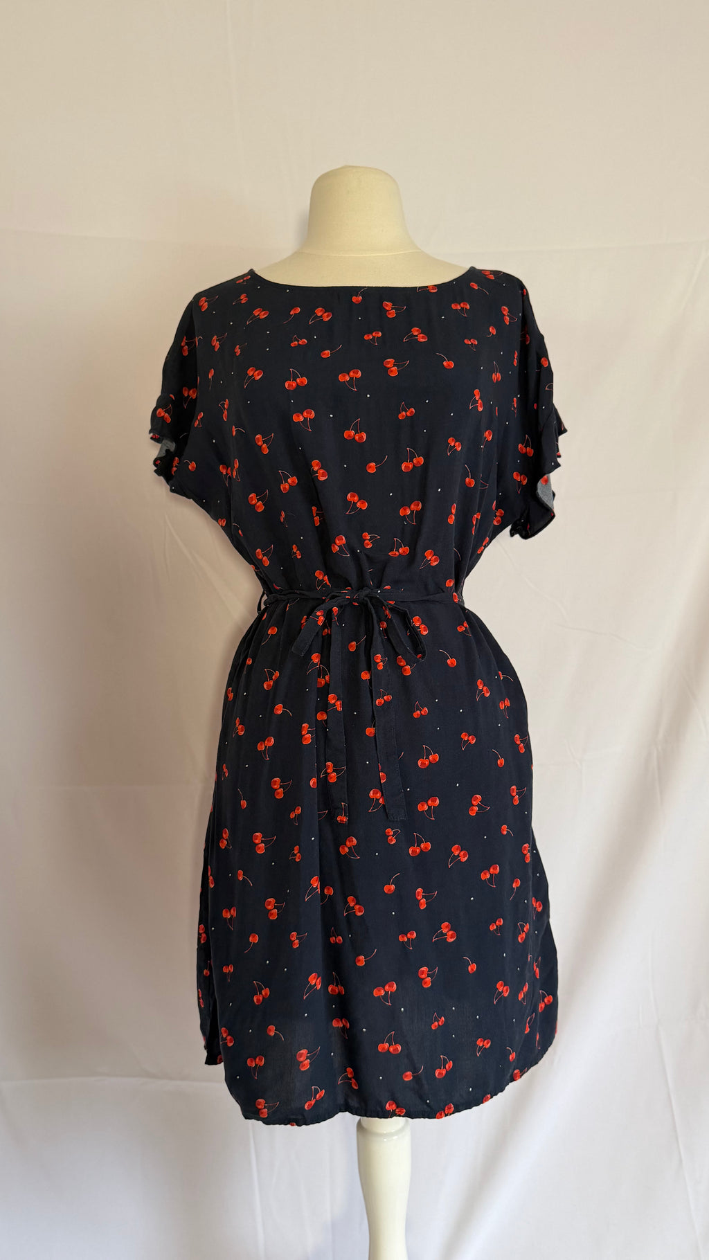 Sweet Summer Cherry Print Dress