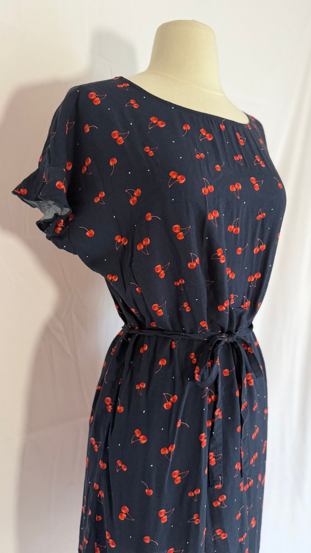 Sweet Summer Cherry Print Dress