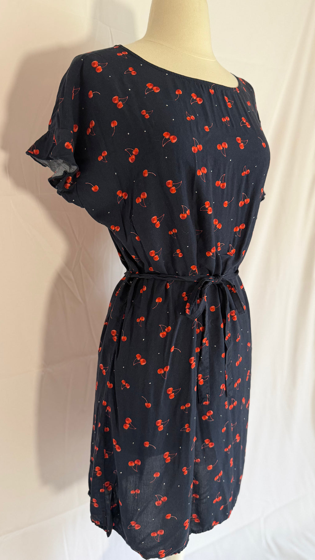 Sweet Summer Cherry Print Dress