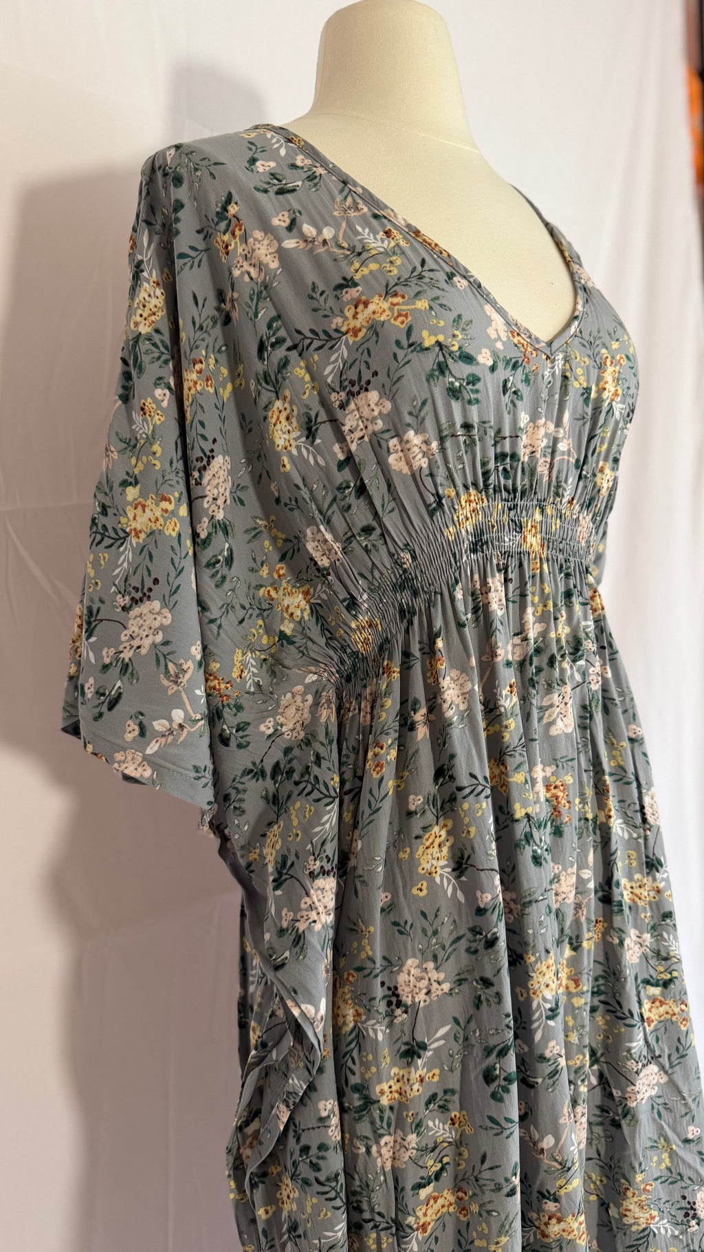 Soft Flow Floral Dress