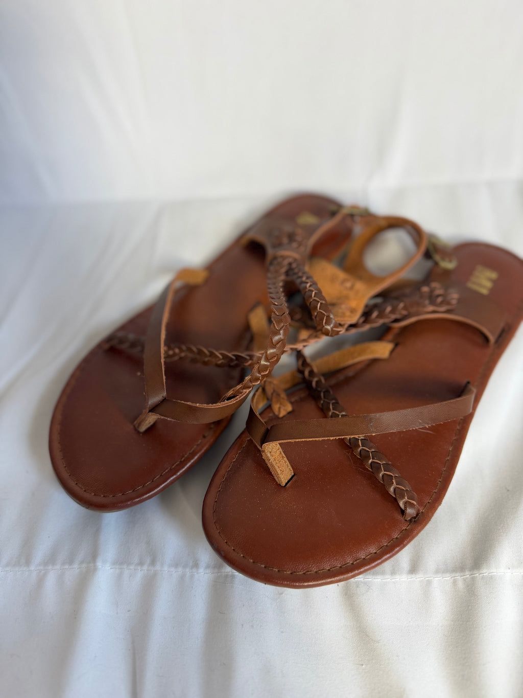 Everyday Brown Strappy Sandals