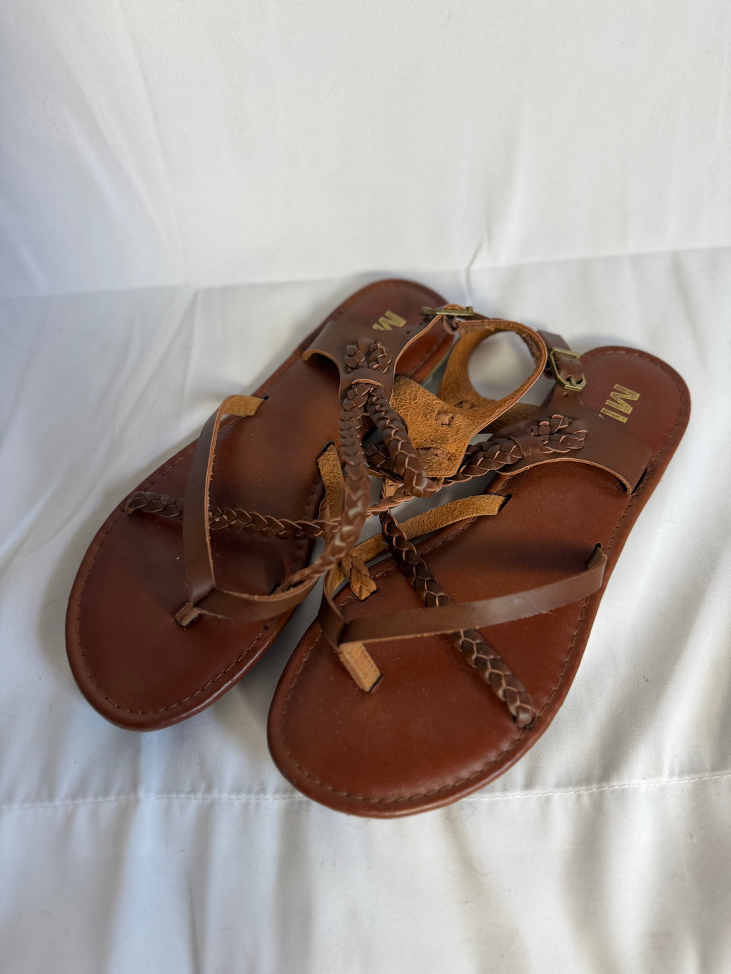 Everyday Brown Strappy Sandals